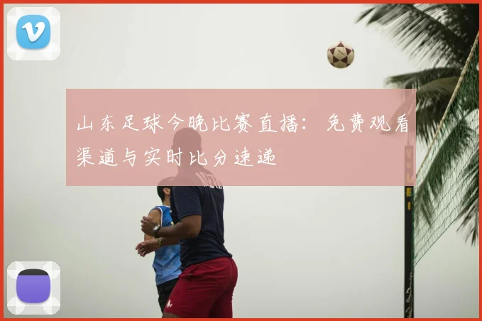 山东足球今晚比赛直播:免费观看渠道与实时比分速递