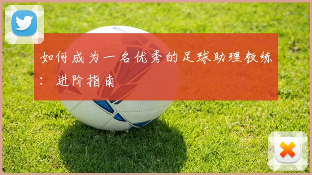 如何成为一名优秀的足球助理教练:进阶指南